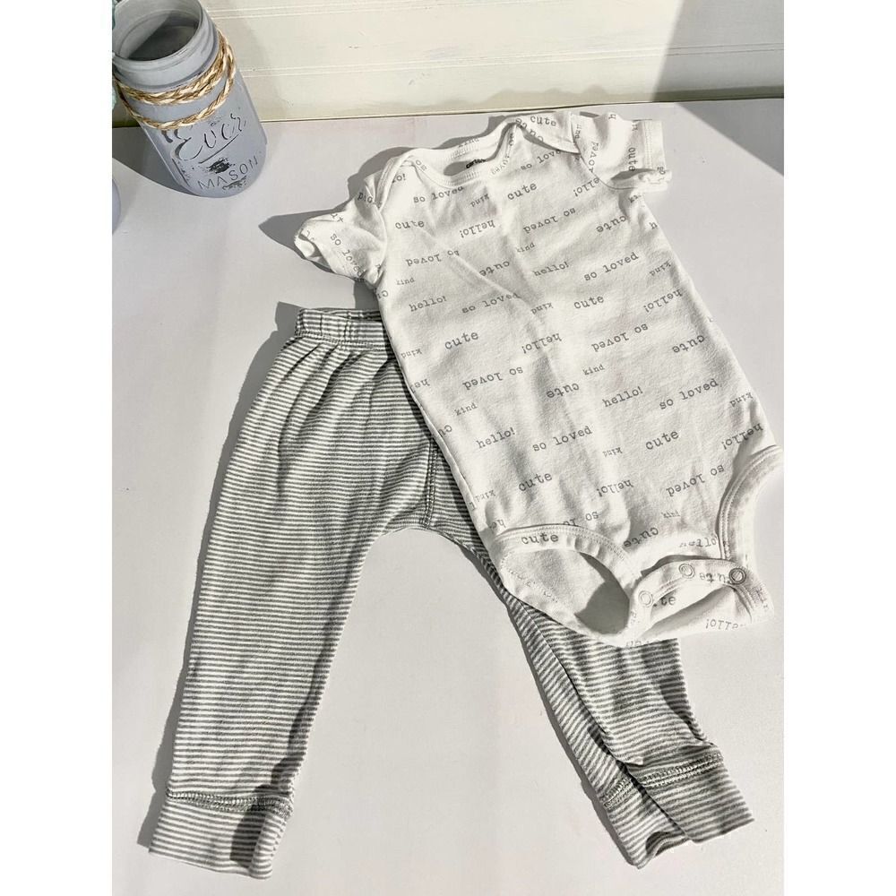 Carter's Onesie & Pant Elephant Se